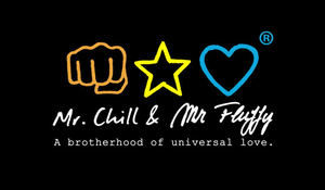 Press release: Mr. Chill & Mr. Fluffy -  T-shirts with a message, a mission, a charity program and an NFC Chip!