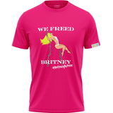 We Freed Britney Spears T-shirt pink Free Britney Men of Dado Free Freedom Conservatorship