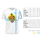 Mr. Chill T-shirt size chart centimetres inches
