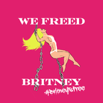 We Freed Britney Spears design pink Free Britney Men of Dado Free Freedom Conservatorship